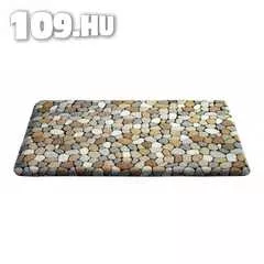 Apróhirdetés, Fürdőszoba szőnyeg 43x60cm Caresse contour pebbles beige