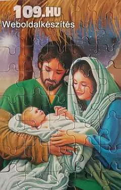 Apróhirdetés, Karácsonyi kirakó-Megszületett Jézus